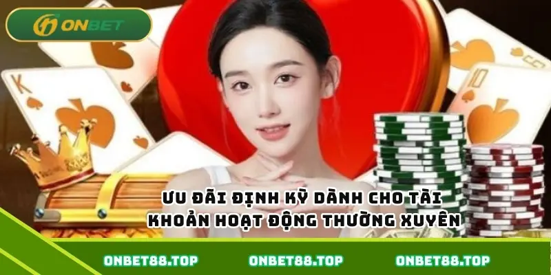 Ưu đãi định kỳ dành cho tài khoản hoạt động thường xuyên Ưu đãi định kỳ dành cho tài khoản hoạt động thường xuyên