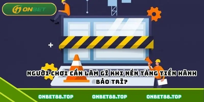 Người chơi cần làm gì khi nền tảng tiến hành bảo trì? Người chơi cần làm gì khi nền tảng tiến hành bảo trì?